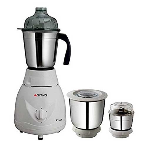 Activa Pluto Plus 550 Watt 3 Jar Mixer Grinder