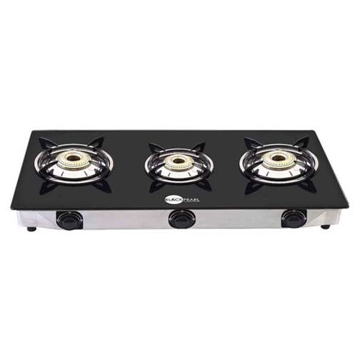 Black Pearl Excel 3 Burner Manual Gas Burner