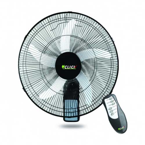 Click Remote Control Wall Fan