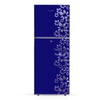Jamuna JE-230L-Glossy Shining Deep Blue Flower Refrigerator