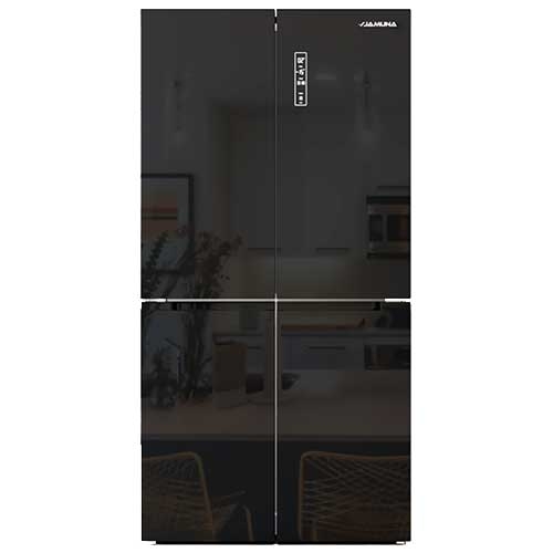 Jamuna JS FD 9S6G800 DDCD Black icon Smart Non-Frost Refrigerator