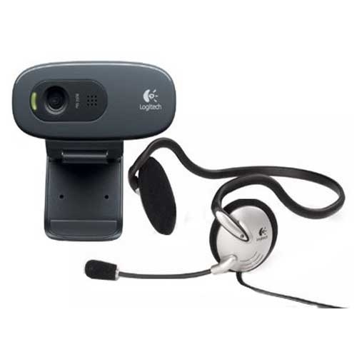 Logitech C270 stereo Headset Webcam