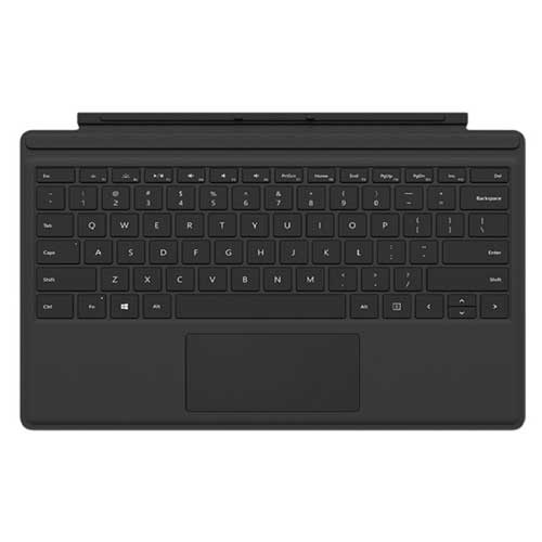 Microsoft Surface pro 4 Black Inbuilt Keyboard