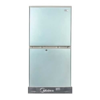 Midea HD255RB 10.0 CFT Refrigetor