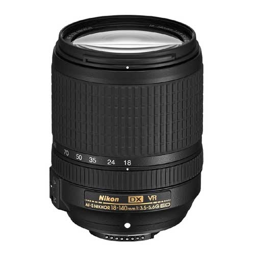 Nikon DX 18-140mm F3.5-5.6 ED VR Camera Lens
