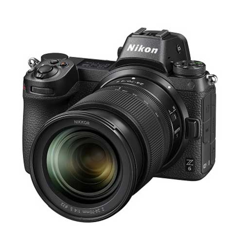 Nikon Z6 24.5MP Mirrorless Digital Camera with FTZ Adapter
