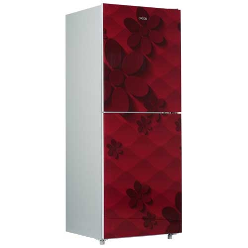 Orion 162L Refrigerator Maroon Flower OHG-16T2M01