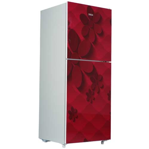 Orion 218L Refrigerator Maroon Flower OHG-21T8M01