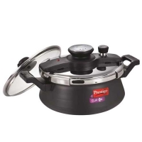 Prestige Clip-On Hard Anodised Pressure Cooker Handi- 5 Litre
