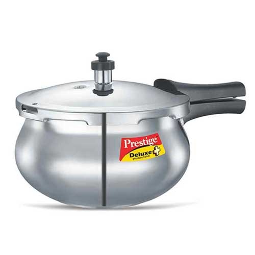 Prestige Deluxe Plus Aluminium Baby Handi 2 litre Pressure Cooker