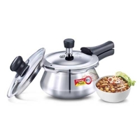Prestige Stainless Steel Deluxe Handi 1.5 Litre Pressure Cooker