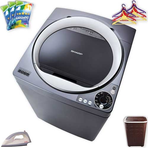 Sharp Full Auto Washing Machine ES-S105DS-S
