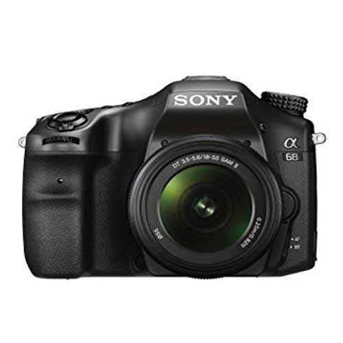 Sony Alpha A68K 24.2 MP Black Digital SLR Camera