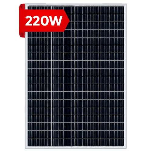 Sunshine 220W Germany Cell 12V Mono Solar Panel