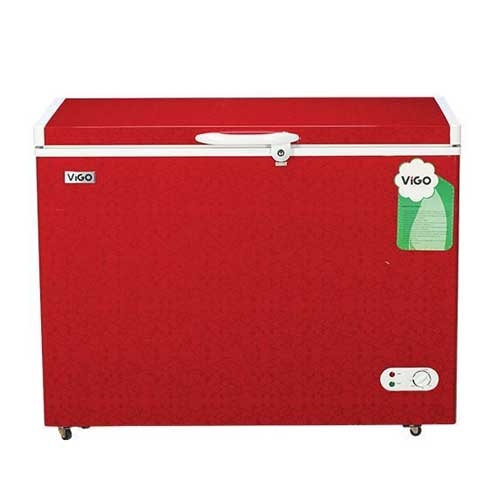 Vigo Chest Freezer 258ltr Red