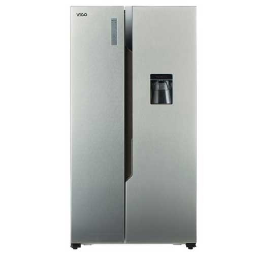 Vigo Side By Side Door Refrigerator SHR-566 Ltr