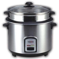 Vision Rice Cooker VSNRC-40-08 Silver 3L SS