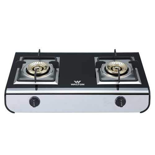 Walton WGS-AT299 (NG) Glass Top Double Burner