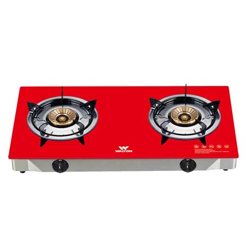 Walton WGS-GNS2 (LPG) Glass Top Double Burner
