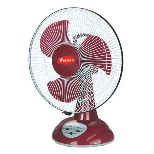 Western Rechargeable Table Fan 1062